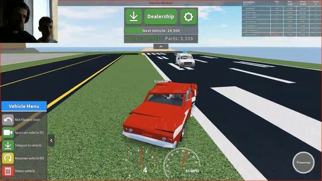 ПАПА РАЗБИЛ МАШИНУ/ИГРАЕМ В ROBLOX/ ГОНКИ НА ВЫЖИВАНИЯ/ РАЗБИВАЕМ МАШИНЫ В РОБЛОКС/ CRASH TEST смотреть онлайн