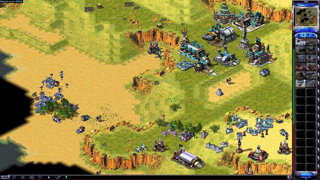 Red Alert 2 | Serbian team 3v4 | multiplayer | cncnet online | gameplay смотреть онлайн