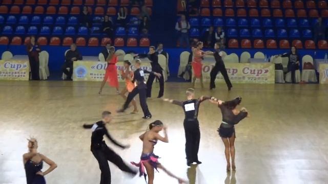 Tlustenko Ivan - Shpigel Daria La 1/4 Самба смотреть онлайн