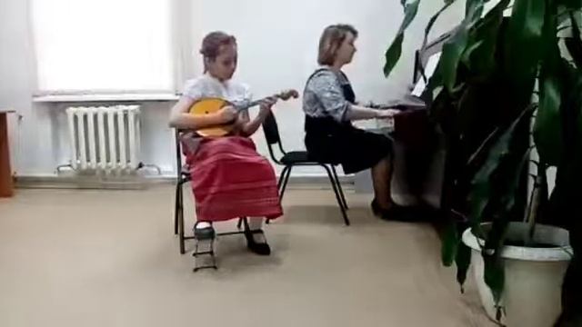 Ковалева Юлия. Украинская народная песня "Гопачок". Обработка Красева. смотреть онлайн