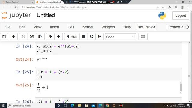 Multivariate chain rule using python смотреть онлайн
