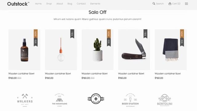 Outstock - Clean Minimal eCommerce HTML5 and Bootstrap Template | Themeforest Templates смотреть онлайн