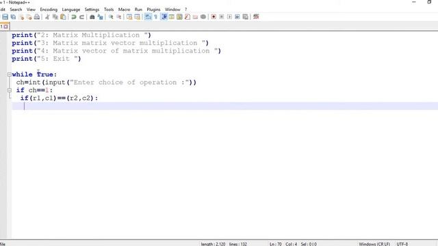 Linear Algebra using Python - Finding vector –matrix multiplication & matrix-matrix product смотреть онлайн