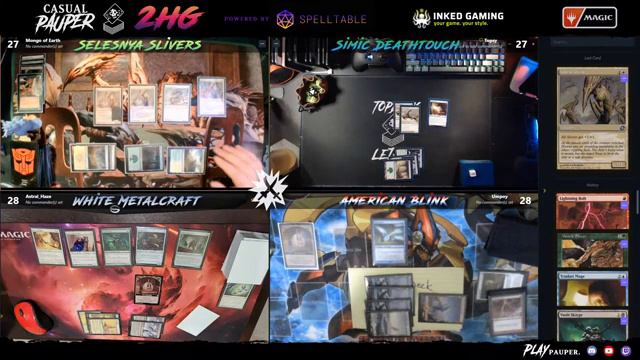 Casual Pauper | 2HG - Slivers, Deathtouch, Metalcraft | Topdeck Lethal #2 | Magic the Gathering смотреть онлайн