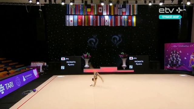 INOMATA Ryoko (JPN) CLUBS ♡ Miss Valentine 2019 | RG FIG Senior Clubs Final смотреть онлайн