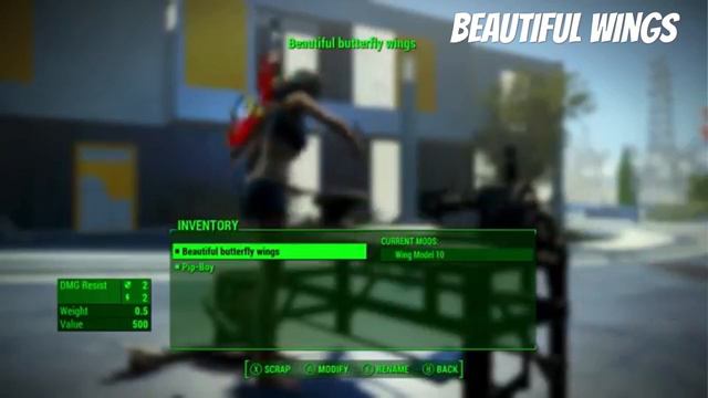 Fallout 4 Xbox One/PC Mods|Beautiful Wings смотреть онлайн