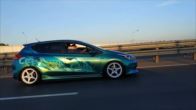 Тюнинг KIA CEED JD CLUB проект Аквамарин | project Aquamarine смотреть онлайн