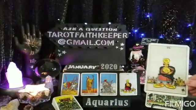 Aquarius AGGRESSIVELY HOLDING ONTO FINANCIAL STABILITY January Psychic Tarot Reading смотреть онлайн