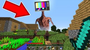 Я призвал ТЕЛЕВИЗОРОГОЛОВОГО в своем мире в майнкрафт ! Как призвать TV HEAD SCP 6789 MINECRAFT