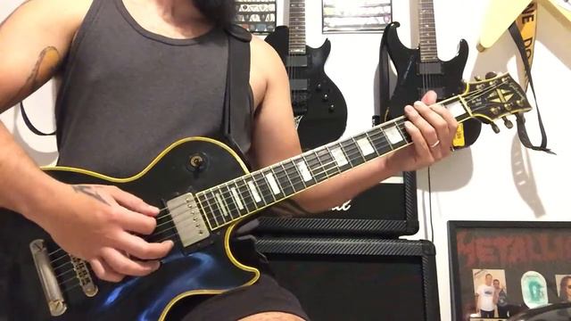 WarFX - Eye of the World - riff on a Gibson Les Paul Custom смотреть онлайн