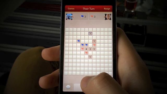 Flags - tactical multiplayer minesweeper @ App Store april 2014 смотреть онлайн