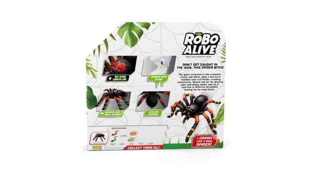Robo Alive Giant Tarantula by ZURU смотреть онлайн