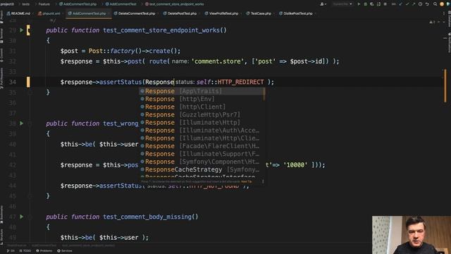 Laravel Code Review: Improve PHPUnit Tests смотреть онлайн