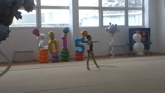 Гимнастика янв 2015 - обруч смотреть онлайн