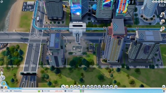 SimCity: Города будущего #24 - Обьединяем мегабашни. смотреть онлайн
