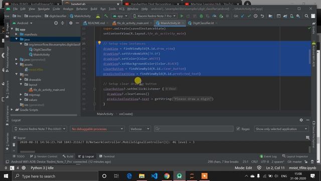Digit Recognition Android App | Android ML App Episode-2 смотреть онлайн