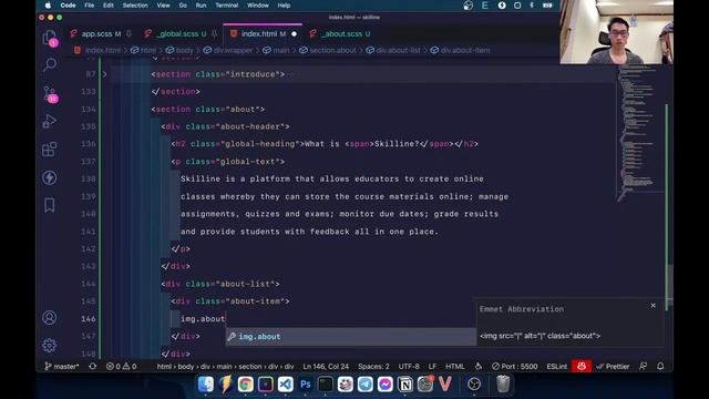 Live code E-Learning Landing Page với HTML CSS SASS смотреть онлайн