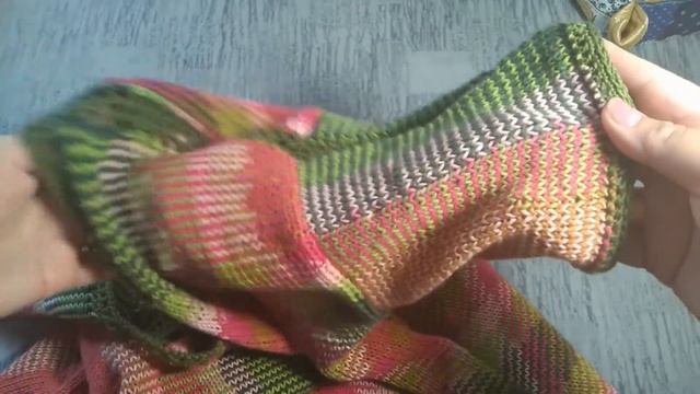 Вяжем спицами. Футболка в технике ПУЛИНГ #ВязаниеСпицами #knitting #вязание смотреть онлайн