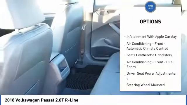 2018 Volkswagen Passat 2.0T R-Line [LISTING TYPE] JC050389 смотреть онлайн