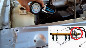 Как Проверить Давление в Топливной Рампе ВАЗ. Какое Давление топлива в рампе Ваз 2114, 2110, 2109