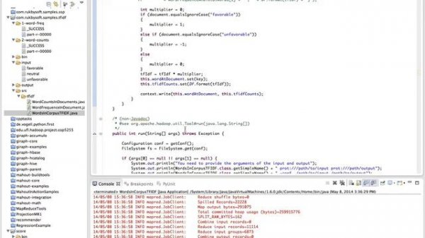 Big Data E2E Demo - Part 2/4 - Sentiment Analysis - TFIDF - Sqoop - Twitter API - Java - Python