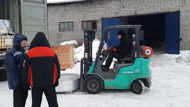 Так приходят элементы трубопровода из Китая зимой смотреть онлайн