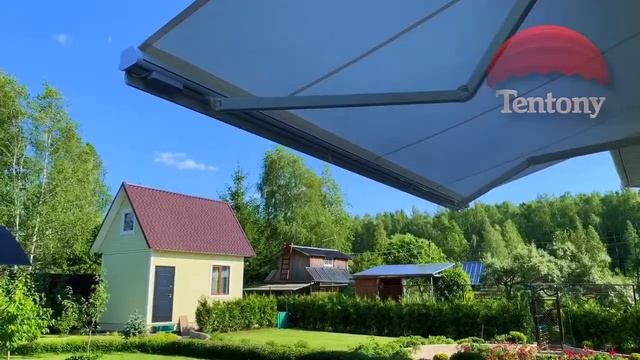 Маркиза с выдвижным валаном