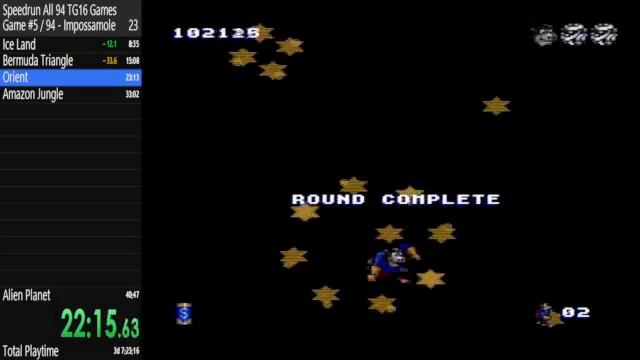 Impossamole 39:54 | Game #5 Speedrun all 94 TG16 Games смотреть онлайн