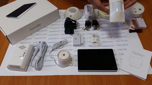 Видеообзор беспроводной охранно-пожарной GSM сигнализации Страж ПРО2 смотреть онлайн