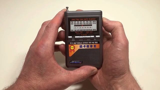 The true pocket size 'Nontaus' World-Band (SW-FM-AM) Radio Receiver & Media Player смотреть онлайн