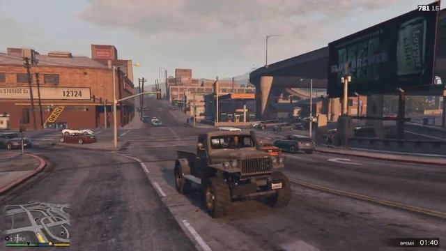 Угон вездехода GTA V Bravado Duneloader смотреть онлайн