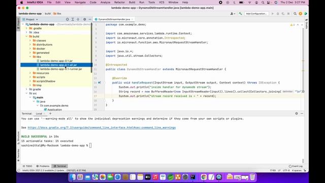 AWS DynamoDB Streams API Integration with Micronaut Lambda | Code Practice смотреть онлайн