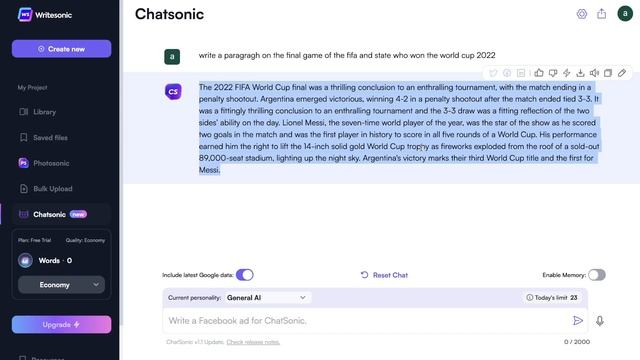 Is ChatSonic The Best ChatGPT Alternative?! (Full Tutorial) смотреть онлайн