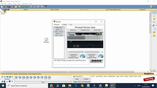 How to use cisco packet tracer-സിസ്കോ പാക്കറ്റ് ട്രേസർ എങ്ങനെ ഉപയോഗിക്കാം part-2 смотреть онлайн