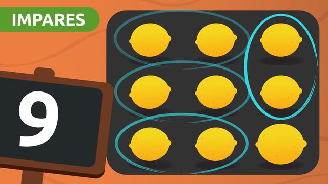 Números pares y números impares - Matemáticas para niños смотреть онлайн