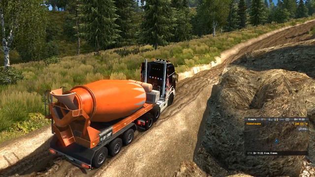 ETS 2 Не всегда дороги легкие #11 смотреть онлайн