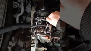 Зажигание дизель, угол впрыска, фольксваген 1.6D, 1.9 D. 1986-1995г.