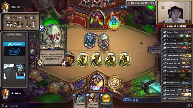 [Hearthstone] Midrange Paladin S25 #1: Cro's Rogues Gallery смотреть онлайн