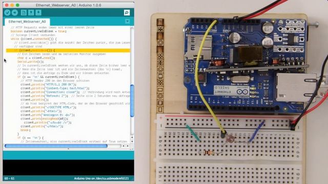 Arduino Ethernet Shield смотреть онлайн