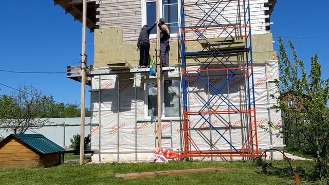 утепление дома каменной ватой смотреть онлайн