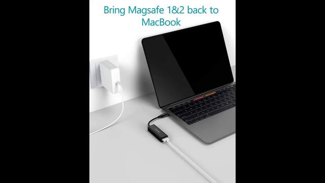 MagSafe USB-C Converter Replacement For MagSafe 2 & 1 Charging Adapter Applicable