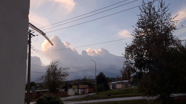 Небо после дождя в Артеме 19 сентября 2023. смотреть онлайн