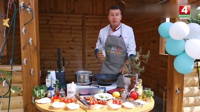 Простые рецепты: спагетти с чернилами каракатицы и морепродуктами смотреть онлайн