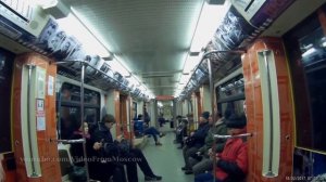 Метро. Кольцевая линия. Все станции. // 2017