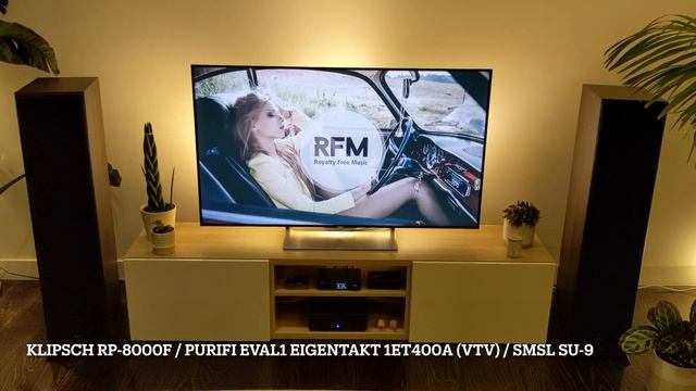 Klipsch R-820F vs. RP-8000F - sound demo & mini review | Purifi Eigentakt 1ET400A (VTV) | SMSL SU-9 смотреть онлайн