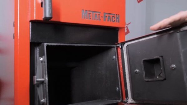 Обзор твердотопливного котла Metal-Fach Smart MAXI.