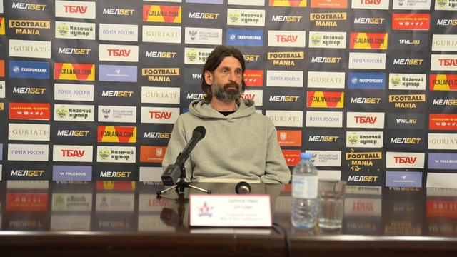 Роман Шаронов: «Игру решили два гола, которые мы пропустили» смотреть онлайн