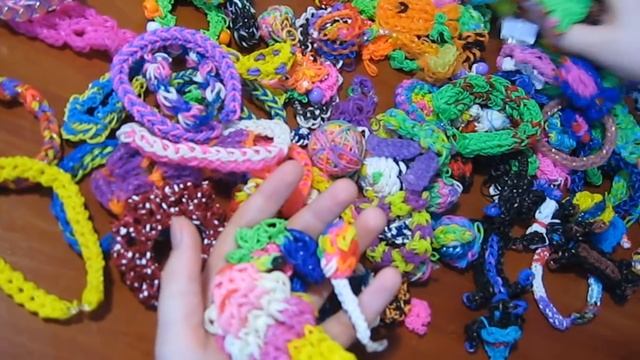 Как плести из резинок игрушки фигурки браслеты КОЛЛЕКЦИЯ ПОДЕЛОК ИЗ РЕЗИНОК Поделки с детьми! смотреть онлайн