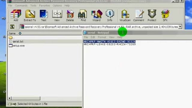 How to Install Archive Password Recovery Professional v 4.0 (www.MirzaSulaiman.Blogspot.com) смотреть онлайн