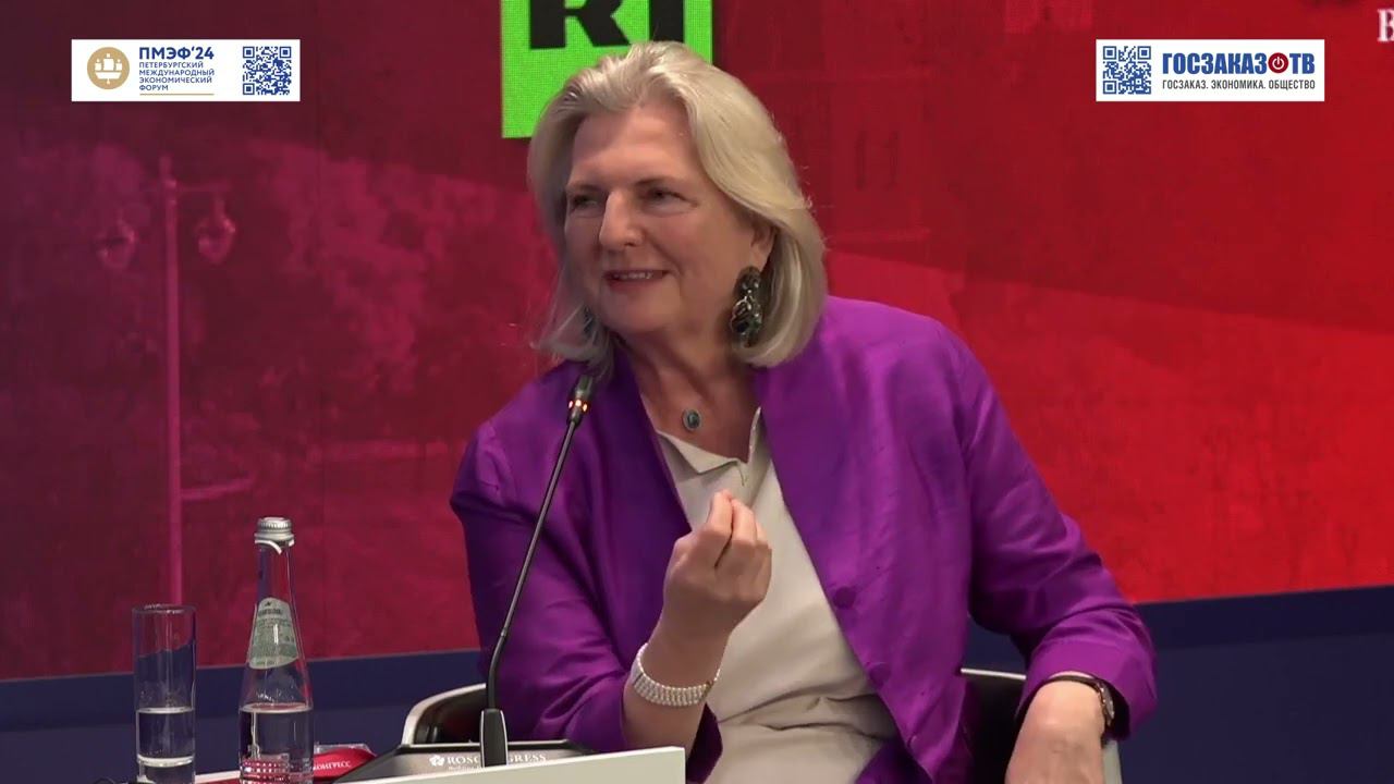ПМЭФ 2024: Реквием по Европе и новая эра сотрудничества. Карин Кнайсль, Центр «G.O.R.K.I.» смотреть онлайн